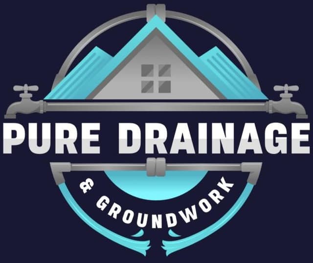 Pure Drainage & Groundwork logo